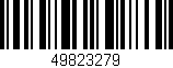 Código de barras (EAN, GTIN, SKU, ISBN): '49823279'
