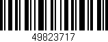 Código de barras (EAN, GTIN, SKU, ISBN): '49823717'