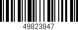 Código de barras (EAN, GTIN, SKU, ISBN): '49823947'