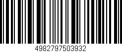Código de barras (EAN, GTIN, SKU, ISBN): '4982797503932'