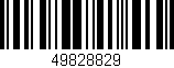 Código de barras (EAN, GTIN, SKU, ISBN): '49828829'