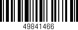 Código de barras (EAN, GTIN, SKU, ISBN): '49841466'