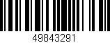Código de barras (EAN, GTIN, SKU, ISBN): '49843291'