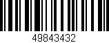 Código de barras (EAN, GTIN, SKU, ISBN): '49843432'