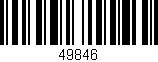 Código de barras (EAN, GTIN, SKU, ISBN): '49846'