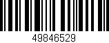 Código de barras (EAN, GTIN, SKU, ISBN): '49846529'