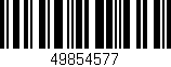 Código de barras (EAN, GTIN, SKU, ISBN): '49854577'