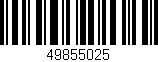 Código de barras (EAN, GTIN, SKU, ISBN): '49855025'