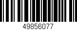 Código de barras (EAN, GTIN, SKU, ISBN): '49856077'