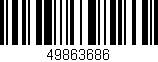 Código de barras (EAN, GTIN, SKU, ISBN): '49863686'