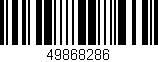 Código de barras (EAN, GTIN, SKU, ISBN): '49868286'