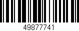 Código de barras (EAN, GTIN, SKU, ISBN): '49877741'