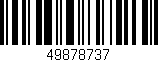 Código de barras (EAN, GTIN, SKU, ISBN): '49878737'