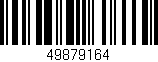 Código de barras (EAN, GTIN, SKU, ISBN): '49879164'
