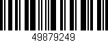 Código de barras (EAN, GTIN, SKU, ISBN): '49879249'