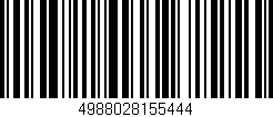 Código de barras (EAN, GTIN, SKU, ISBN): '4988028155444'