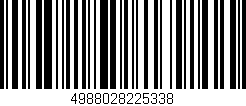 Código de barras (EAN, GTIN, SKU, ISBN): '4988028225338'