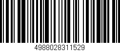 Código de barras (EAN, GTIN, SKU, ISBN): '4988028311529'