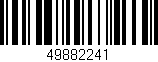 Código de barras (EAN, GTIN, SKU, ISBN): '49882241'