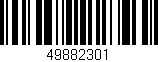 Código de barras (EAN, GTIN, SKU, ISBN): '49882301'