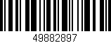 Código de barras (EAN, GTIN, SKU, ISBN): '49882897'