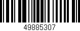 Código de barras (EAN, GTIN, SKU, ISBN): '49885307'