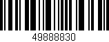 Código de barras (EAN, GTIN, SKU, ISBN): '49888830'