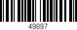 Código de barras (EAN, GTIN, SKU, ISBN): '49897'