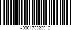 Código de barras (EAN, GTIN, SKU, ISBN): '4990173023912'