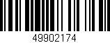 Código de barras (EAN, GTIN, SKU, ISBN): '49902174'