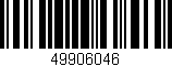 Código de barras (EAN, GTIN, SKU, ISBN): '49906046'