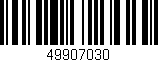 Código de barras (EAN, GTIN, SKU, ISBN): '49907030'