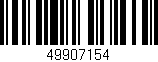 Código de barras (EAN, GTIN, SKU, ISBN): '49907154'
