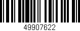 Código de barras (EAN, GTIN, SKU, ISBN): '49907622'
