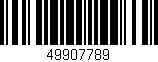 Código de barras (EAN, GTIN, SKU, ISBN): '49907789'