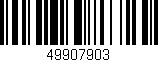Código de barras (EAN, GTIN, SKU, ISBN): '49907903'