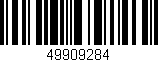 Código de barras (EAN, GTIN, SKU, ISBN): '49909284'