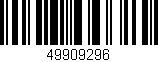 Código de barras (EAN, GTIN, SKU, ISBN): '49909296'