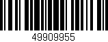 Código de barras (EAN, GTIN, SKU, ISBN): '49909955'