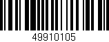 Código de barras (EAN, GTIN, SKU, ISBN): '49910105'