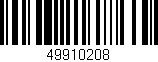 Código de barras (EAN, GTIN, SKU, ISBN): '49910208'