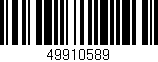 Código de barras (EAN, GTIN, SKU, ISBN): '49910589'