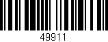 Código de barras (EAN, GTIN, SKU, ISBN): '49911'