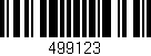 Código de barras (EAN, GTIN, SKU, ISBN): '499123'