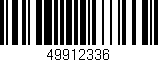 Código de barras (EAN, GTIN, SKU, ISBN): '49912336'