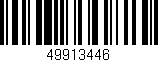 Código de barras (EAN, GTIN, SKU, ISBN): '49913446'