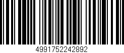 Código de barras (EAN, GTIN, SKU, ISBN): '4991752242892'