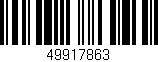 Código de barras (EAN, GTIN, SKU, ISBN): '49917863'