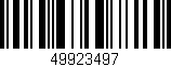 Código de barras (EAN, GTIN, SKU, ISBN): '49923497'