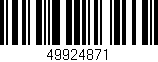 Código de barras (EAN, GTIN, SKU, ISBN): '49924871'